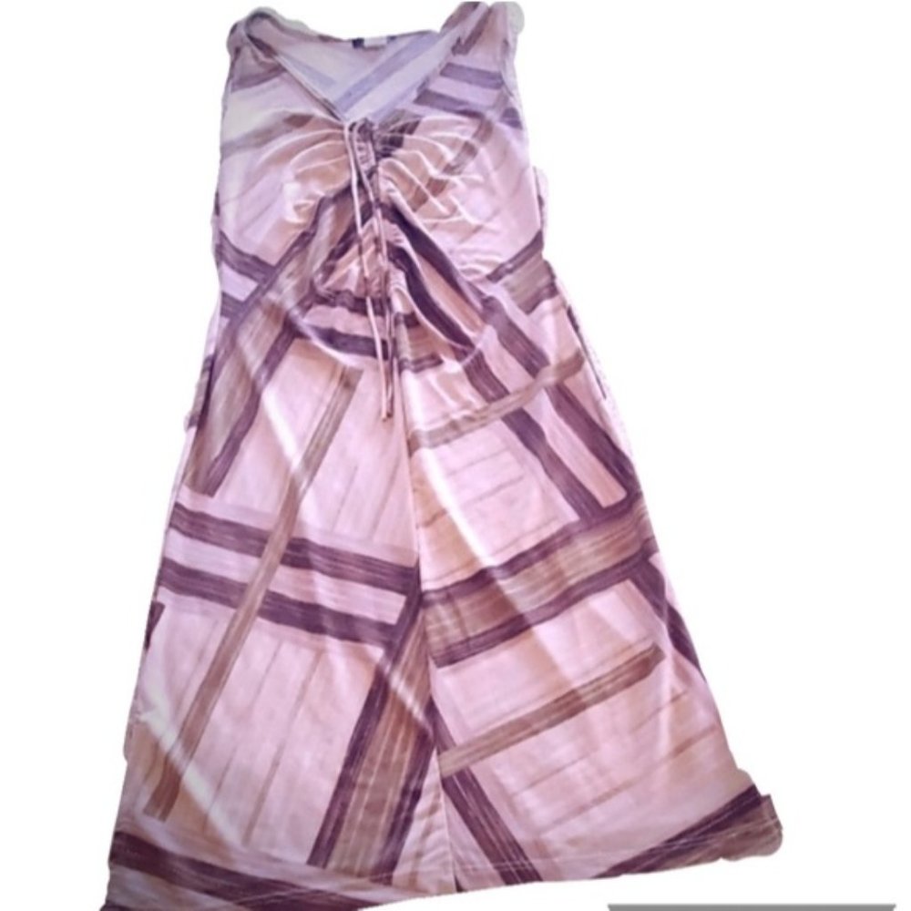 Cheroy beautiful patterned Brown Dress size medium